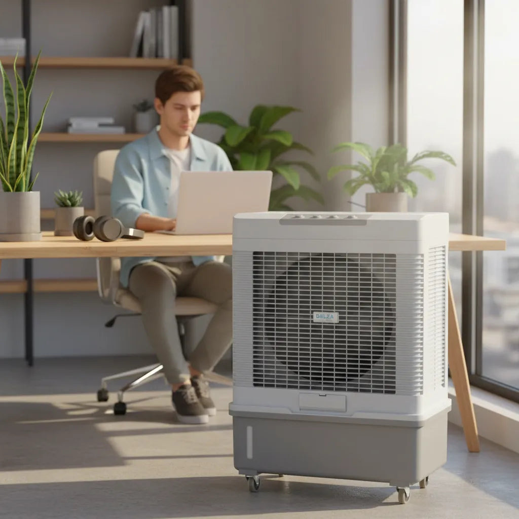 Enfriador Evaporativo Portátil 3600 Pies Delza