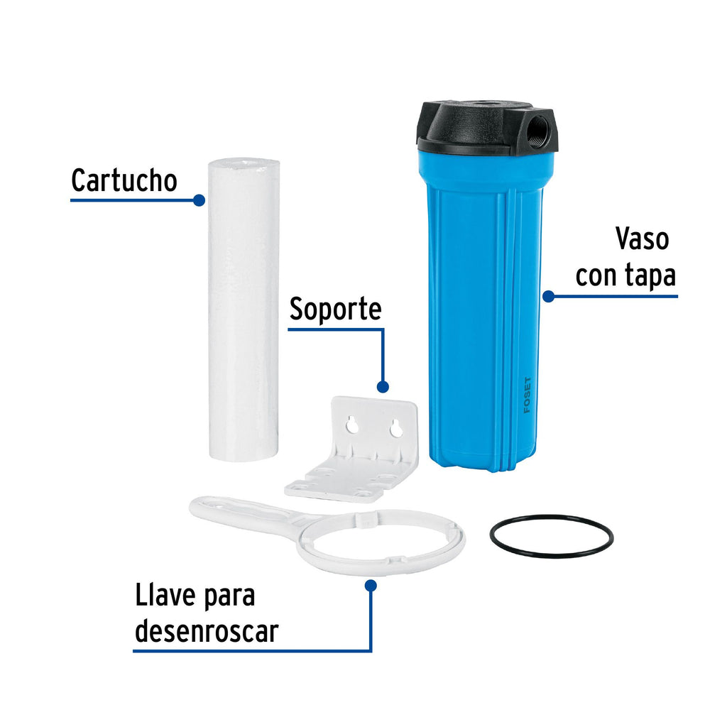 Filtro de sedimentos para agua - Foset