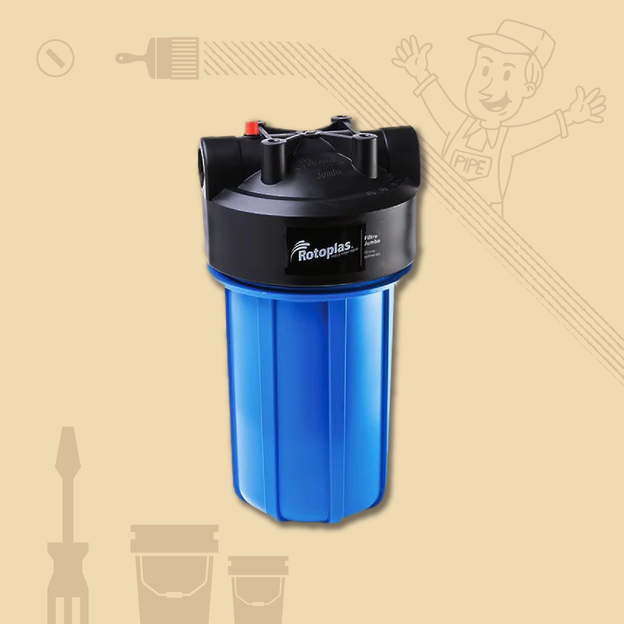 Filtro de Sedimentos Jumbo
